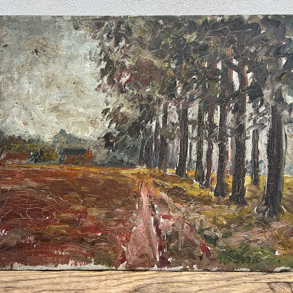 Vintage Oil on Art Board | No:3 b 