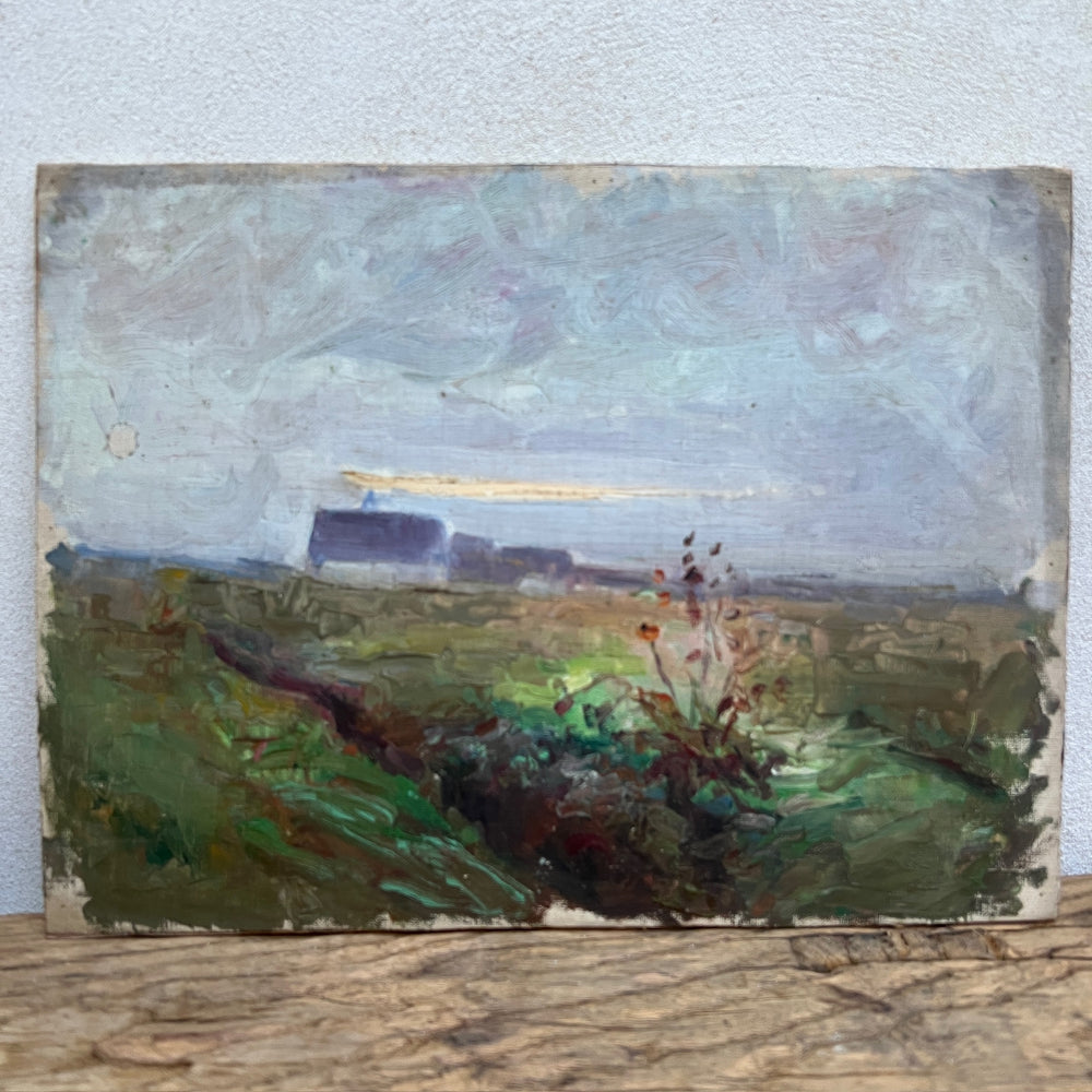 Vintage Oil on Art Board | No:9 c 