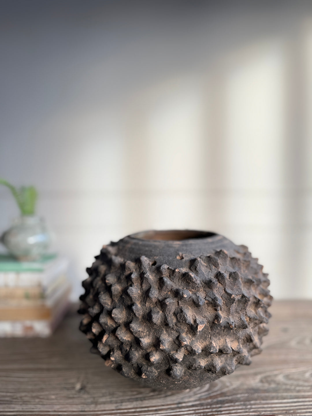 Vintage Spikes African Pottery