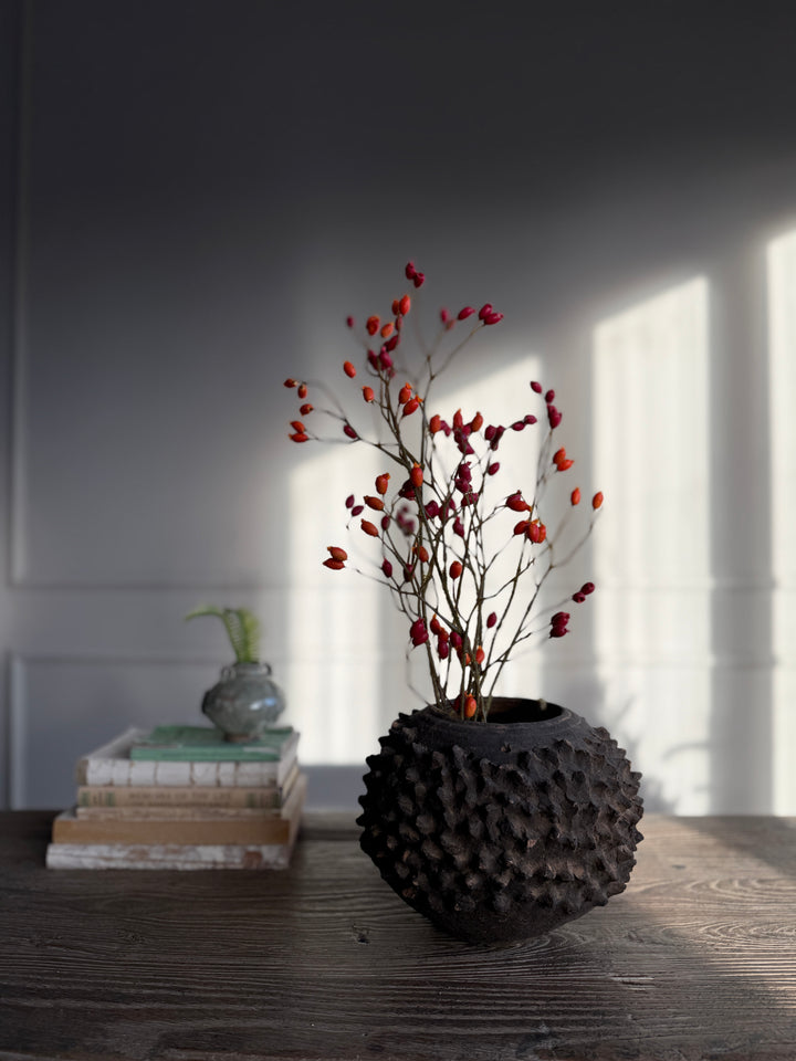 Vintage Spikes African Pottery