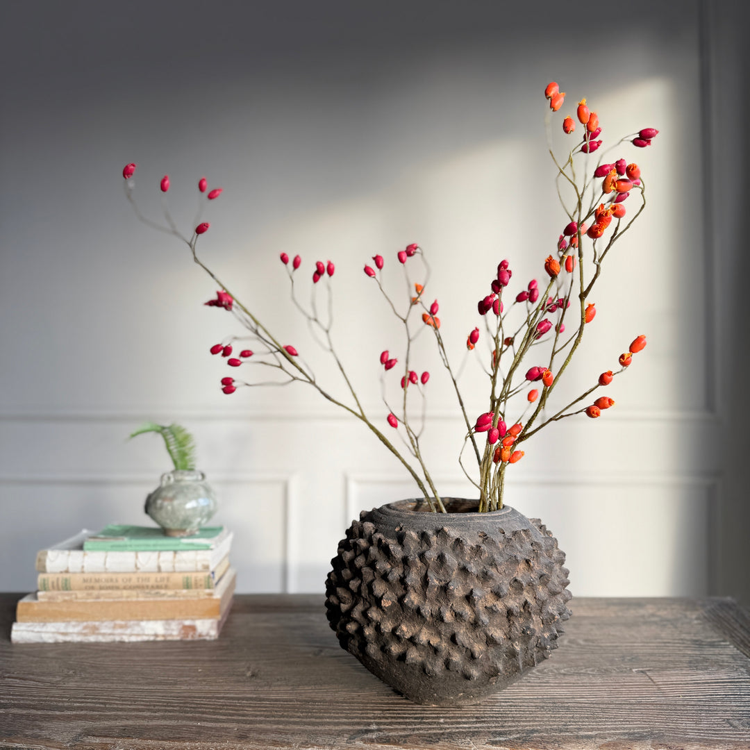 Vintage Spikes African Pottery