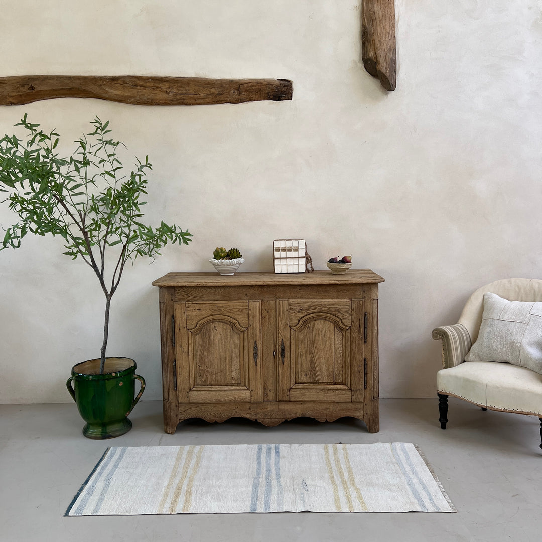 Vintage Stripe linen runner No: 4, 67cm x 173cm