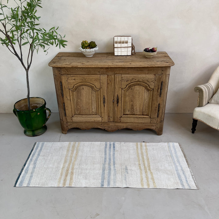 Vintage Stripe linen runner No: 4, 67cm x 173cm