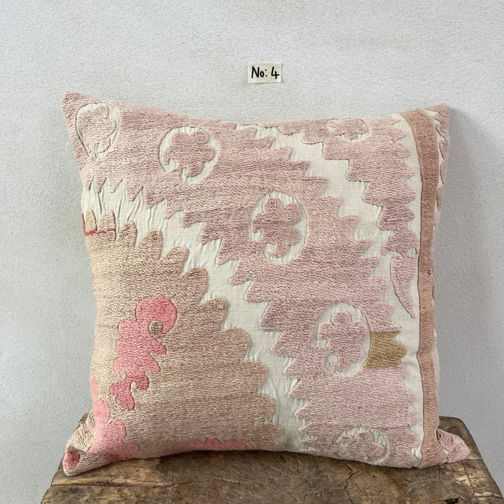 Vintage Suzani Embroidered Cushion