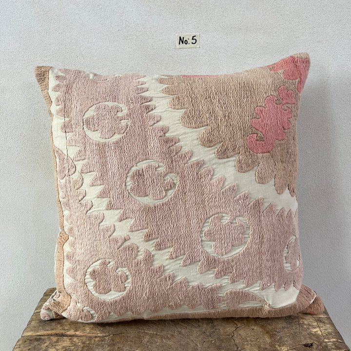 Vintage Suzani Embroidered Cushion