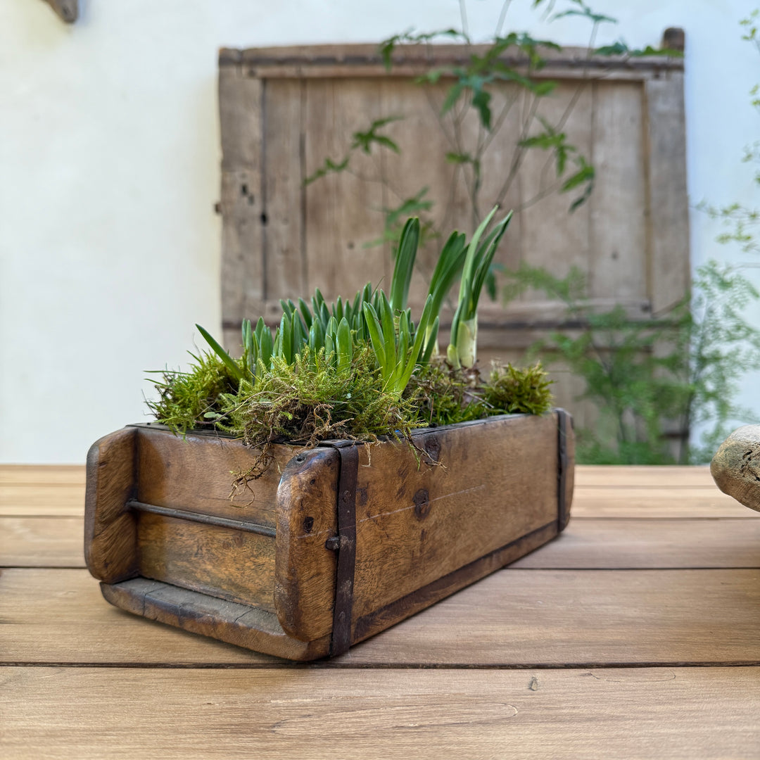 Vintage Teak Brick Mould