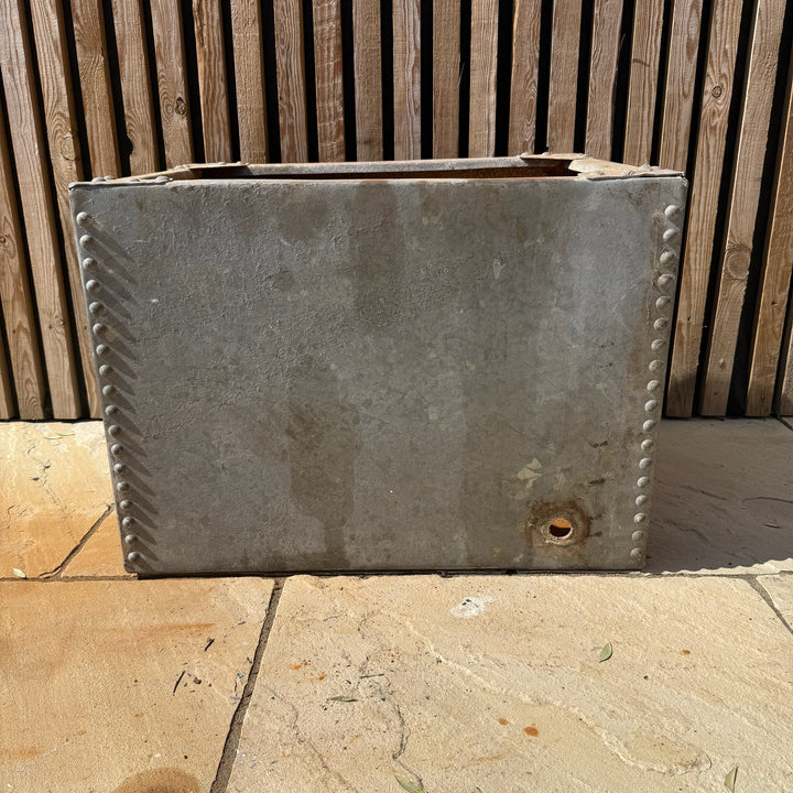 Vintage galvanised water tanks