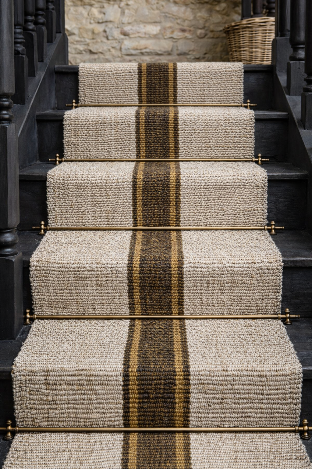 Vintage handwoven stripe runners – Home Barn