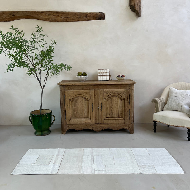 Vintage linen Patchwork runner No: 5, 64cm x 203cm