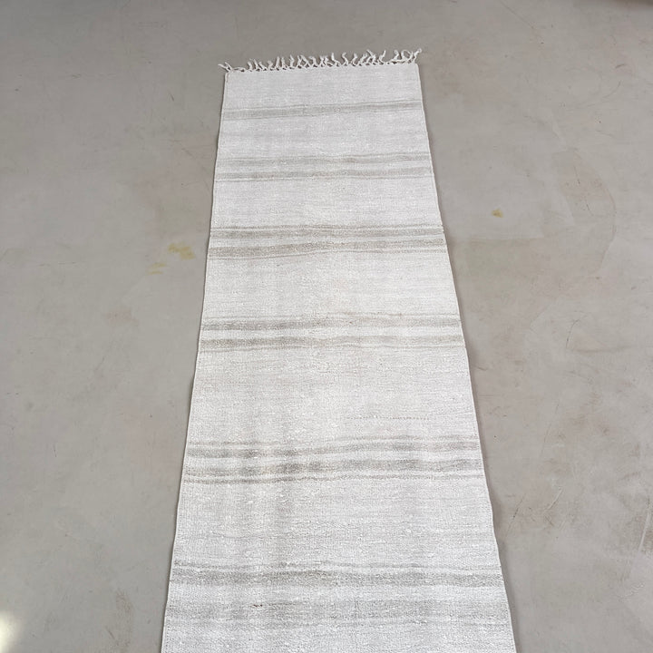 Vintage linen Stripe runner No: 8, 70cm x 355cm