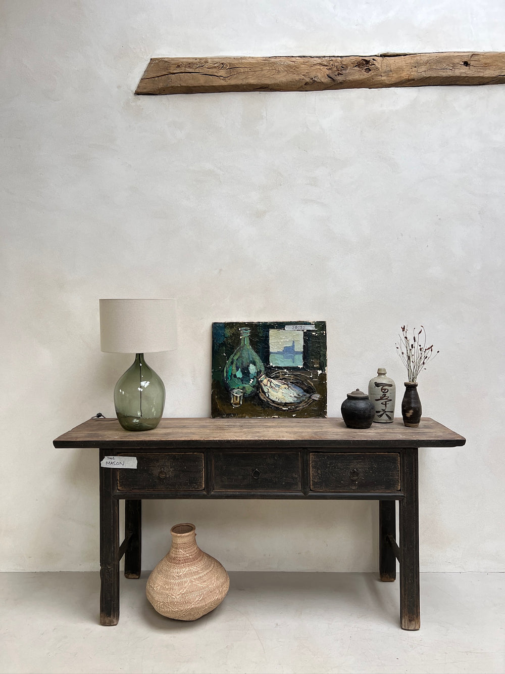 Vintage oil painting on canvas | Saoso