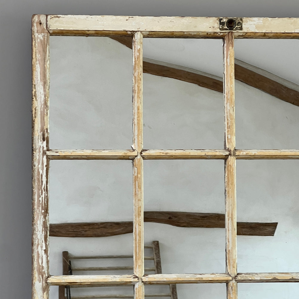 Vintage salvaged window mirror | Sasha