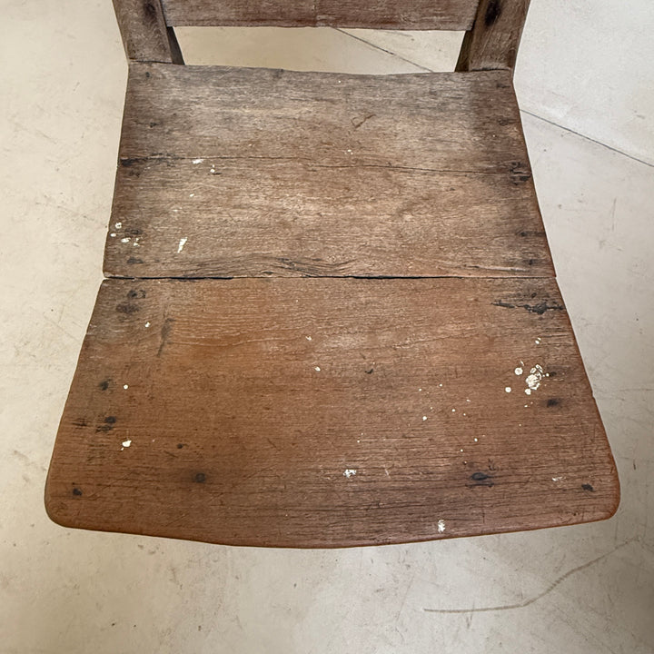 Vintage teak art studio seat | Asmara