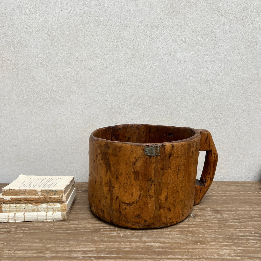 Vintage wooden Grain measure No:1