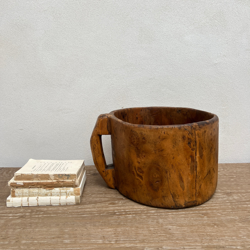 Vintage wooden Grain measure No:1
