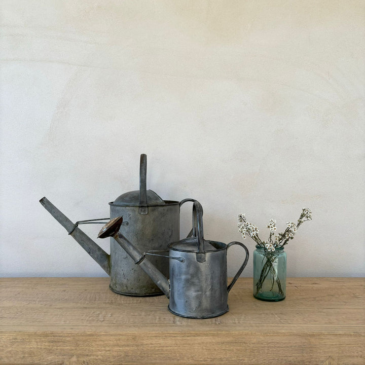 Vintage Watering Can with Rose