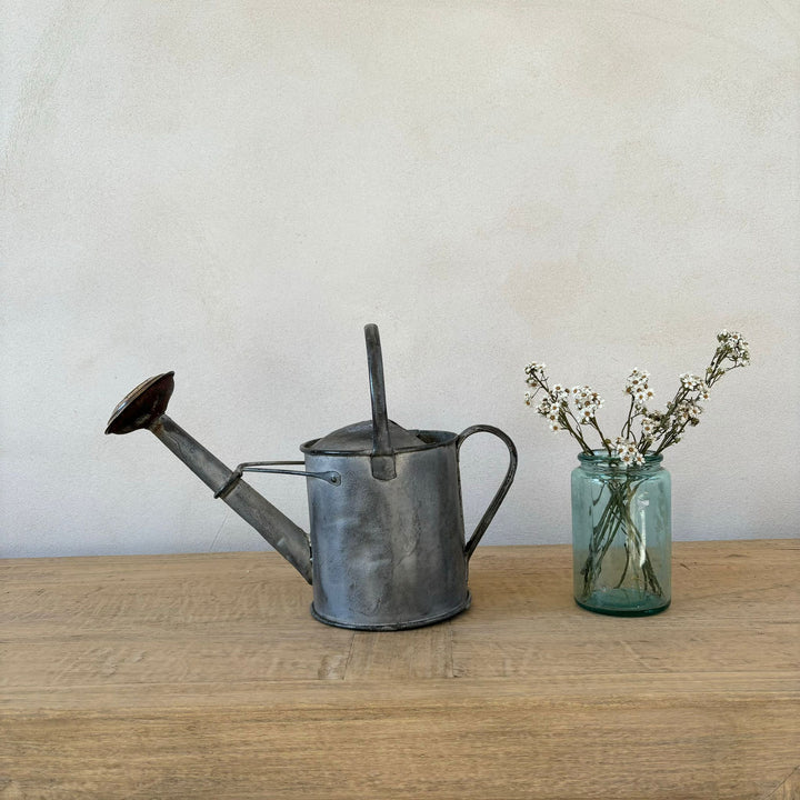 Vintage Watering Can with Rose