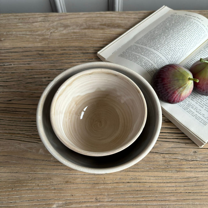 Handmade Stoneware Hakkem Bowl Large