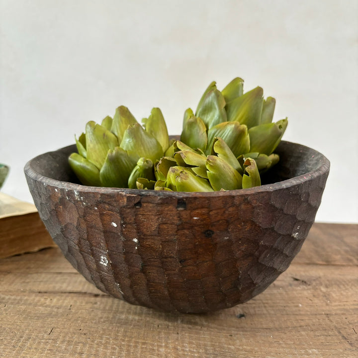 Wooden Antique Tuareg Bowl | Zakira