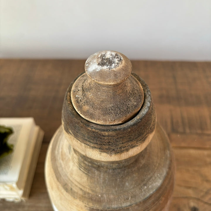 Wooden Nepali Pot | D