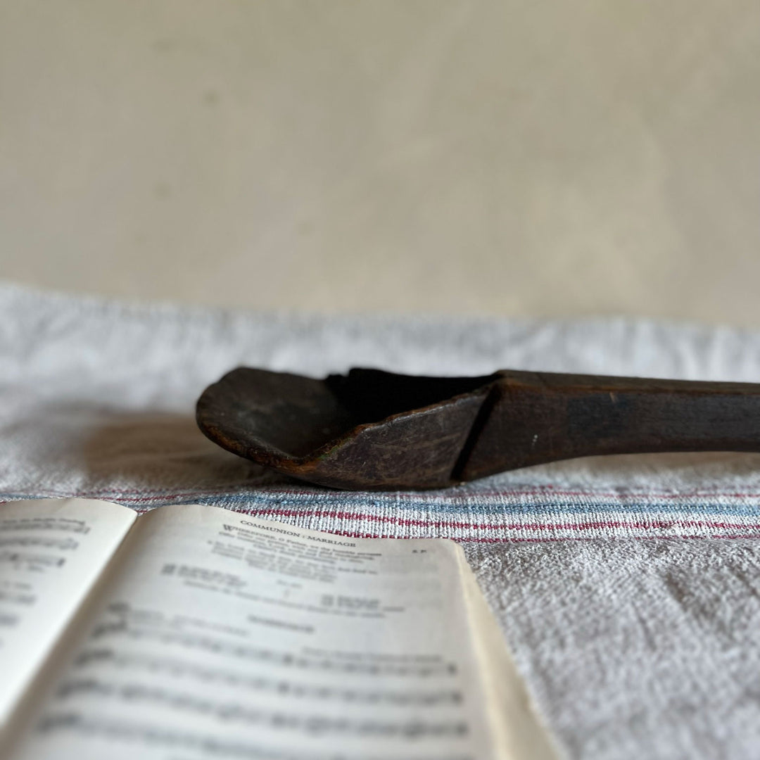 Ornate antique carved spoon