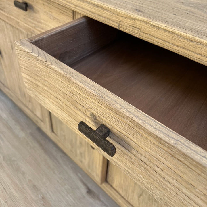 Reclaimed Rustic Elm Sideboard Ashton – Home Barn