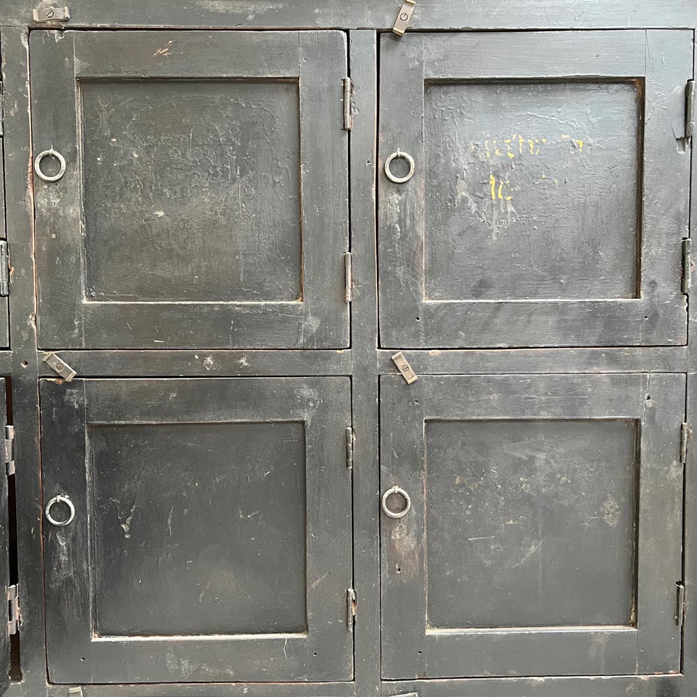 Antique wooden lockers | Barney