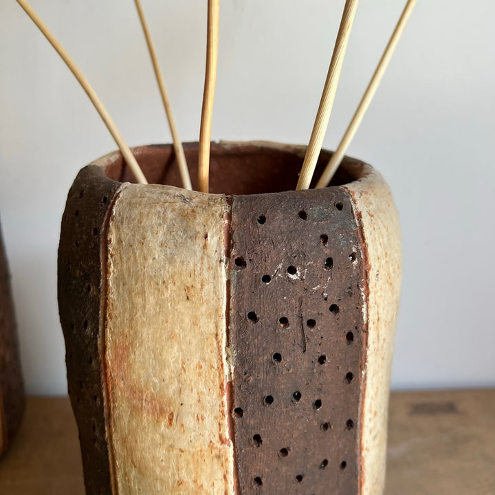 Handcrafted African Pottery Vase