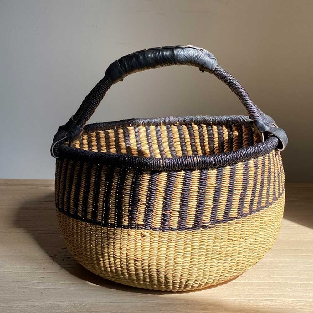 Fairtrade African Woven Basket | Small
