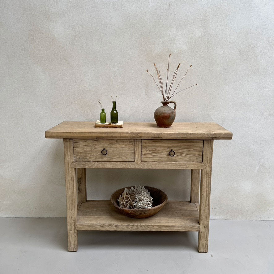 Reclaimed rustic console table | Bosbury