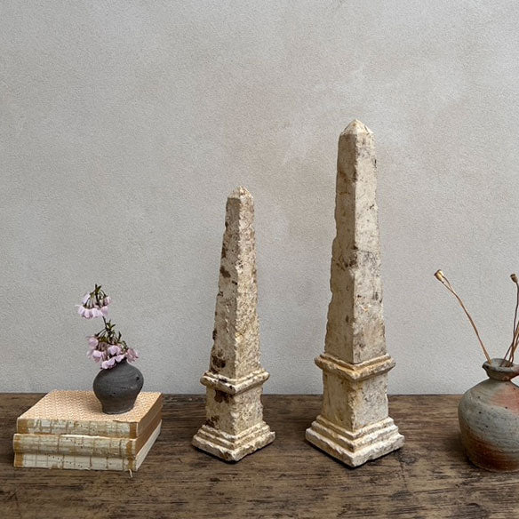 Large Decorative Sandstone Obelisk