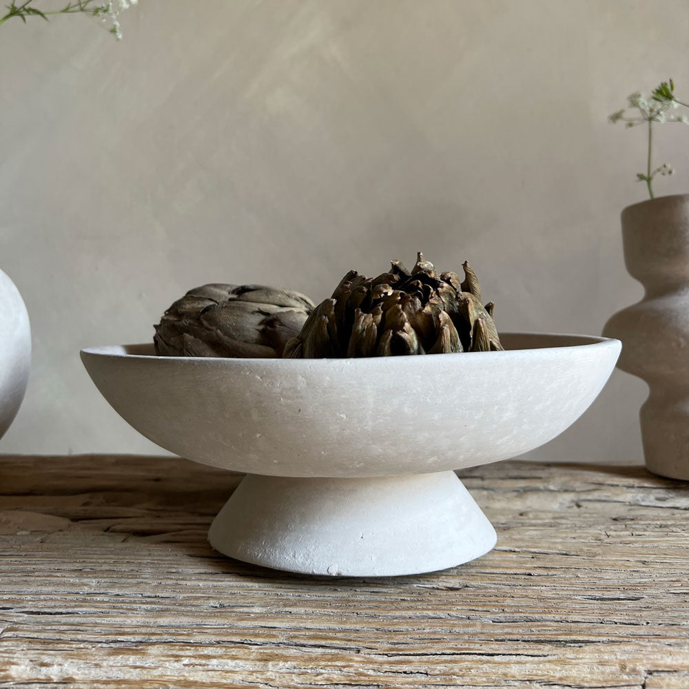 Stoneware neutral bowl | S