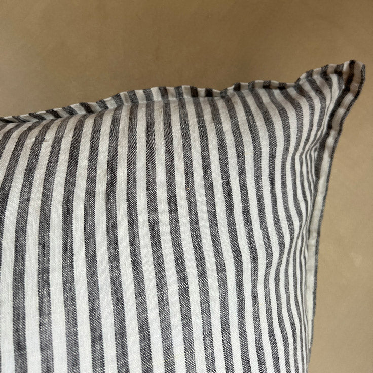 Candy stripe Linen Cushion