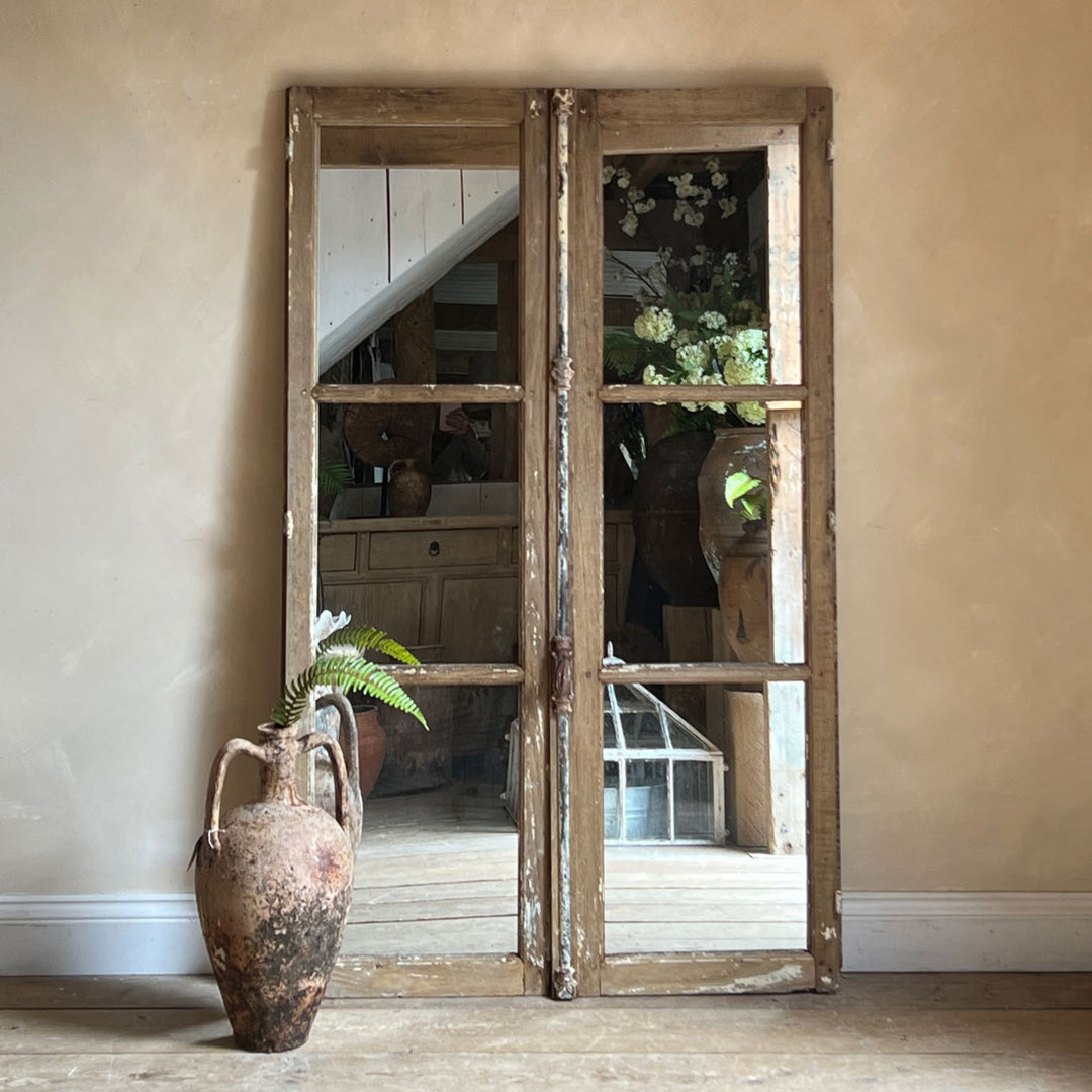 Antique French Window Mirror | Cassis