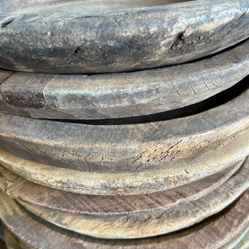 Vintage Wooden Chapati Bowl