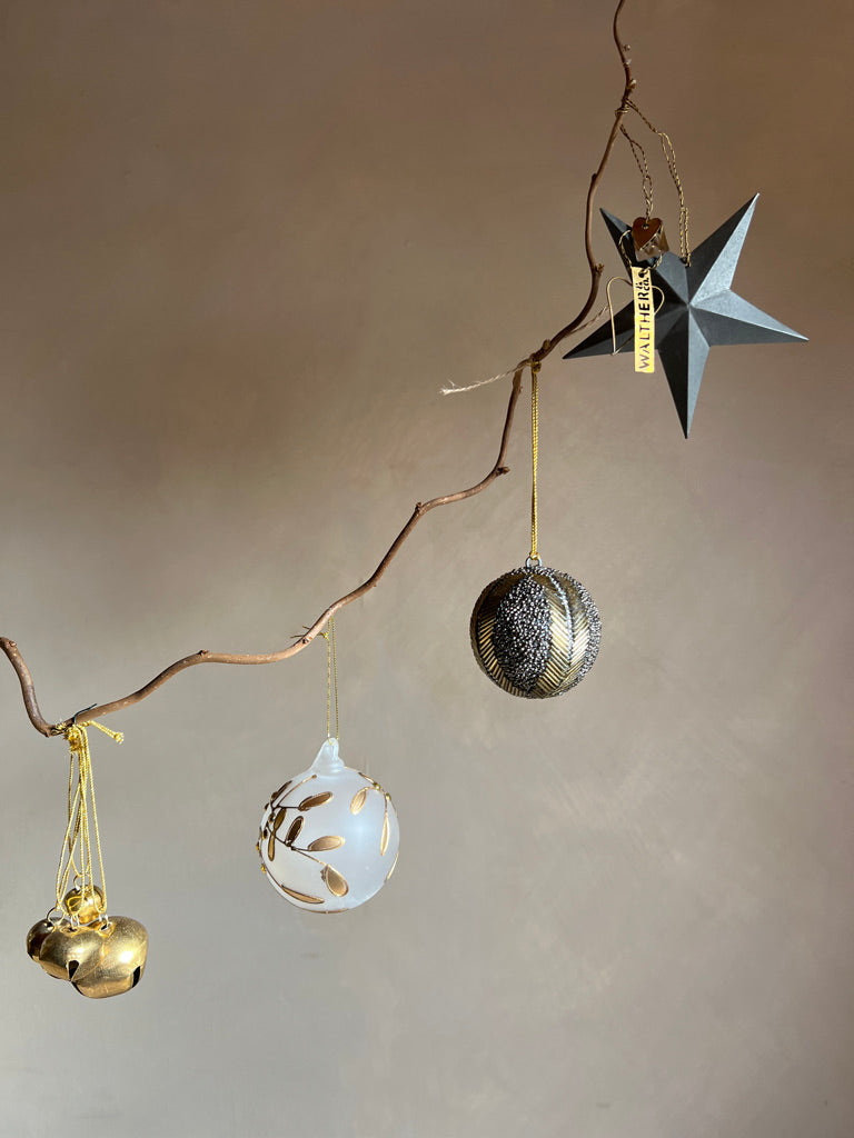 Four Gold Bells Decorations | Assorted