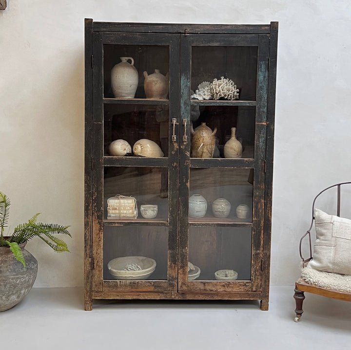 Antique glazed cupboard | Darcy