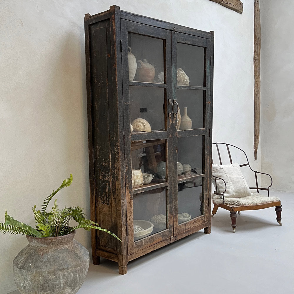 Antique glazed cupboard | Darcy