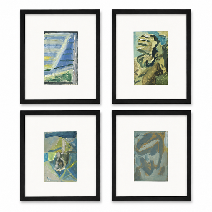 Framed Abstract Art | Doreen Heaton Artist | 35x29 cm