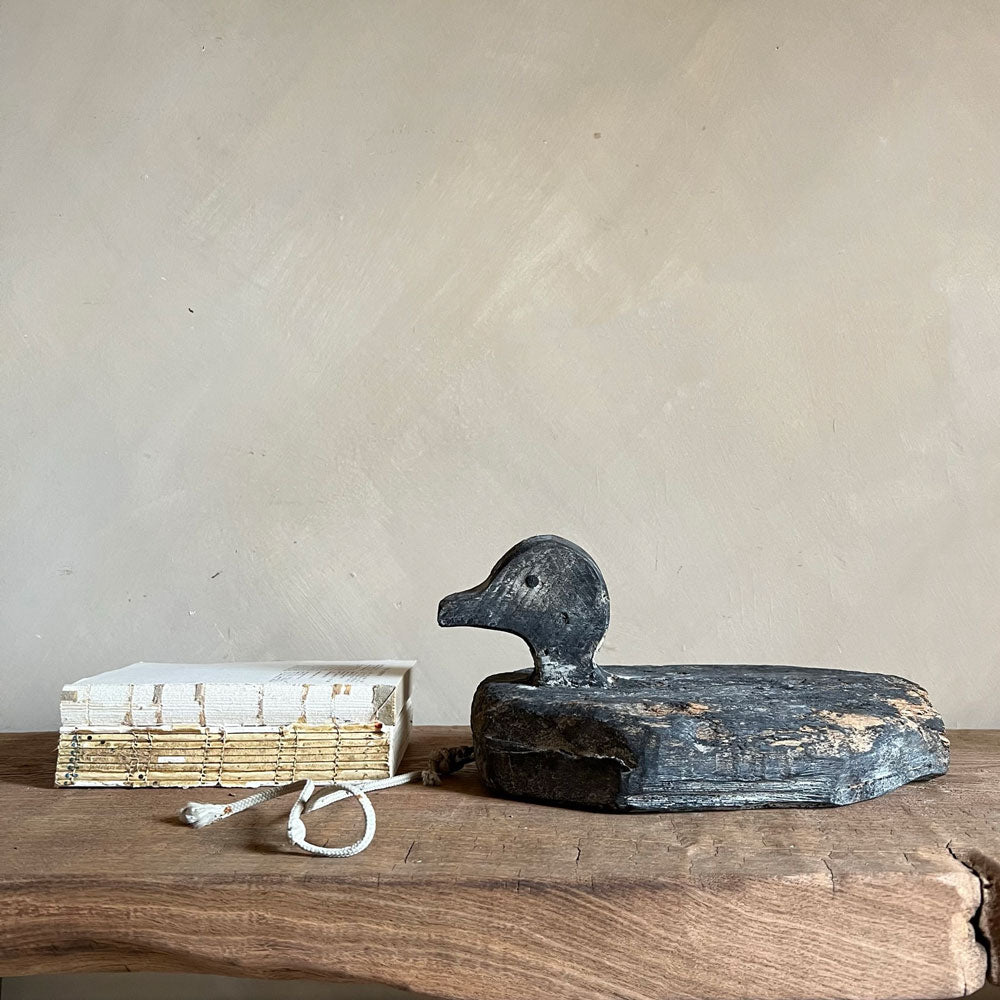 Antique French duck decoy 4