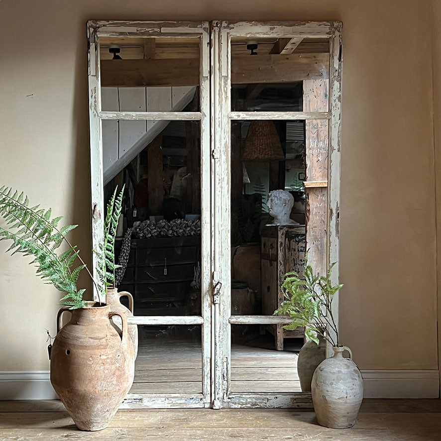 Antique French Window Mirror | Grasse