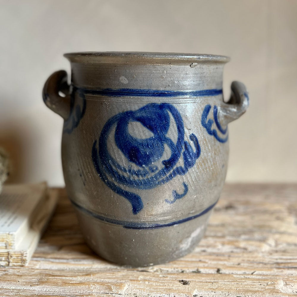 XL Antique French preserve pot