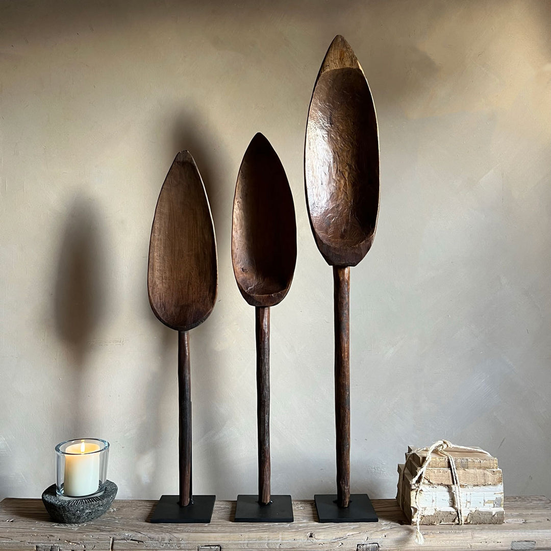 African antique spoons set of 3 Inayat