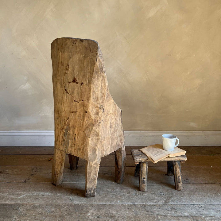 Antique Indian primitive chair | Kintbury