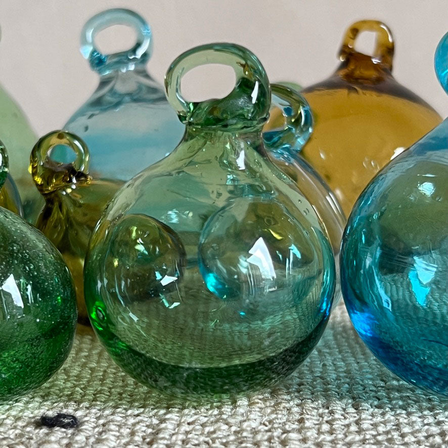 Hand blown Small Bauble | Green