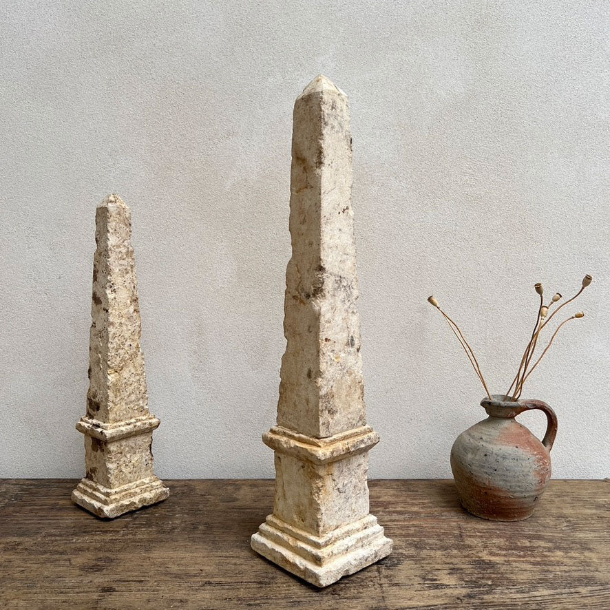 Large Decorative Sandstone Obelisk