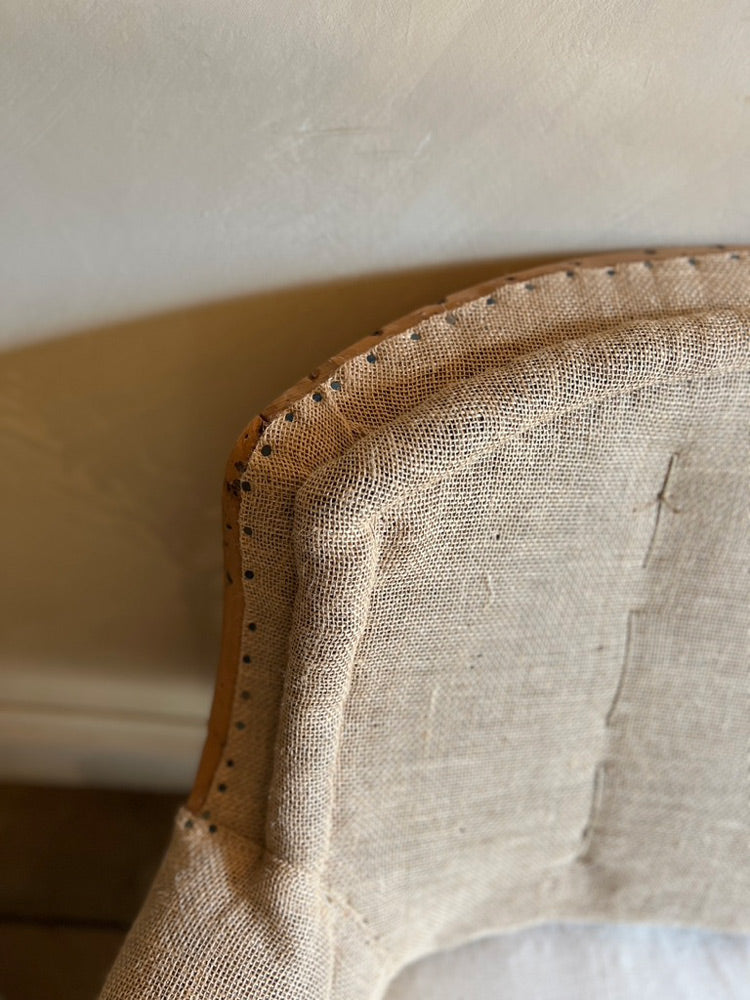 Antique French deconstructed sofa | Leontine