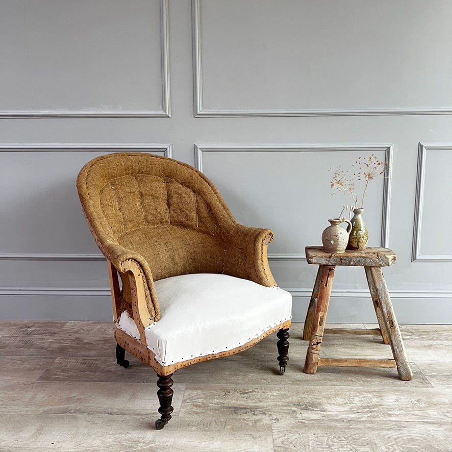Antique French Armchair Lyam