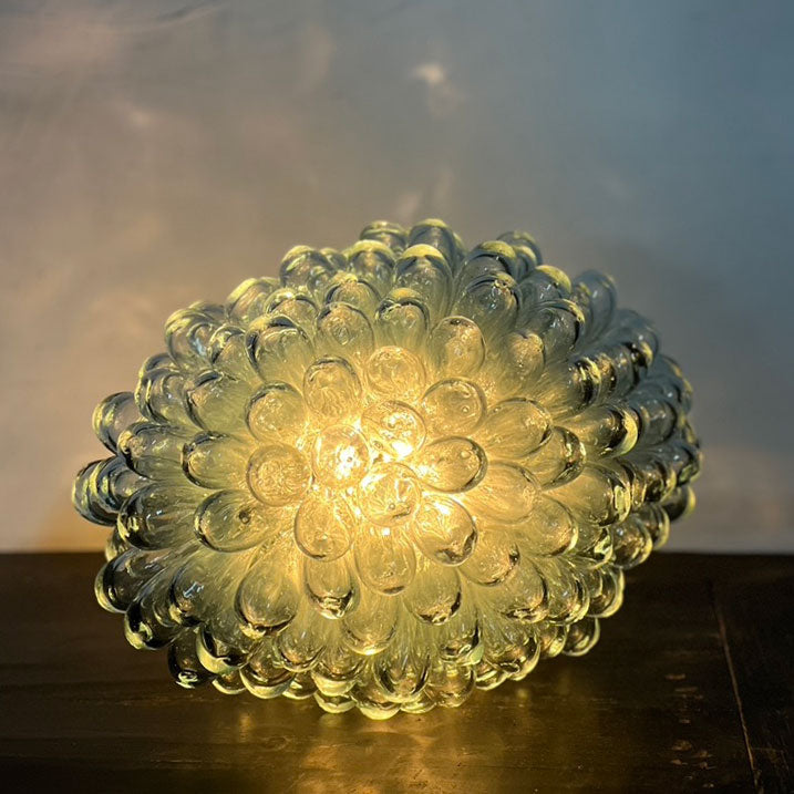 Hand blown Moroccan pendent light