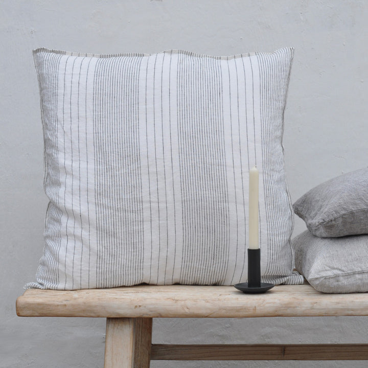 natural washed linen cushion - Angelo